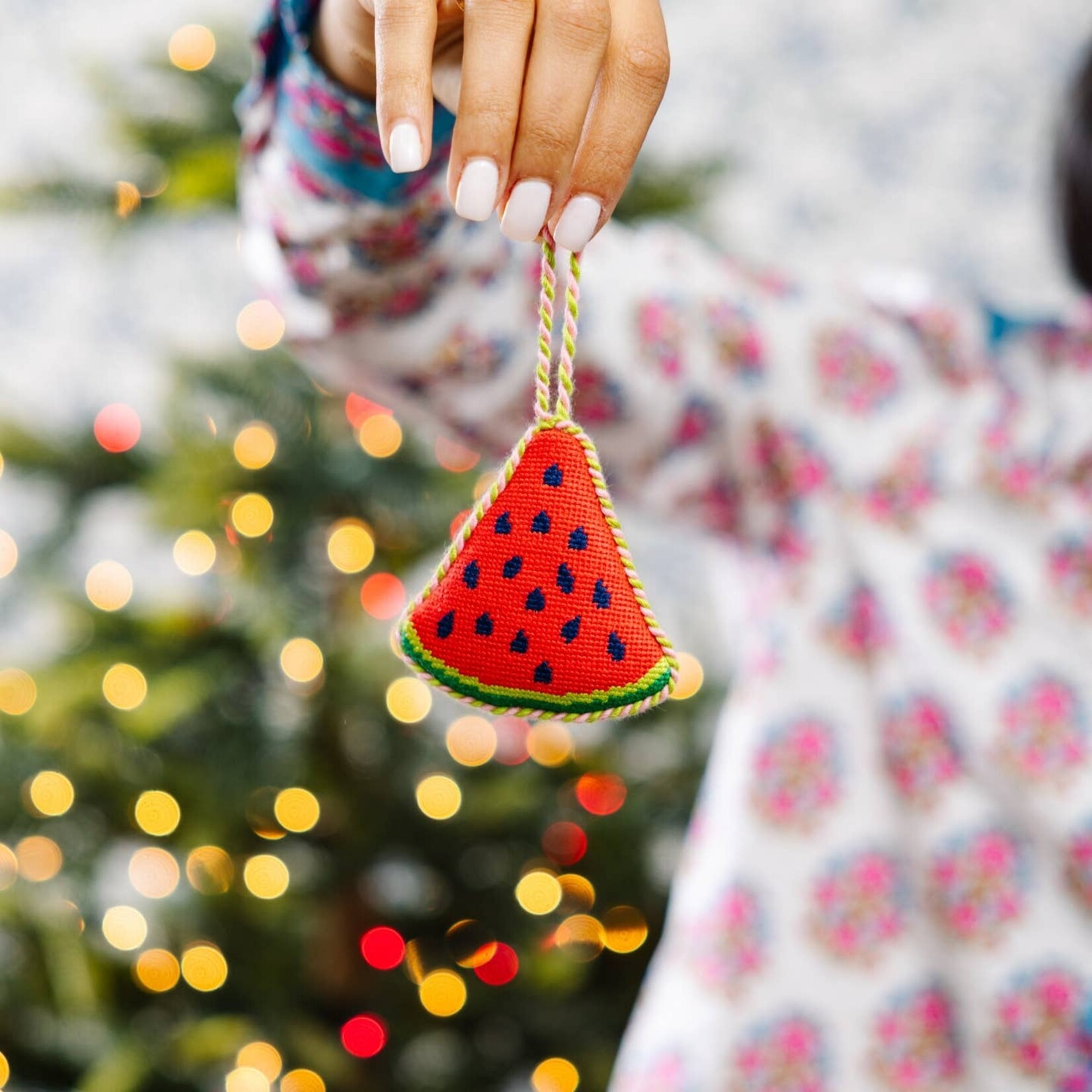 Furbish Needlepoint Ornaments