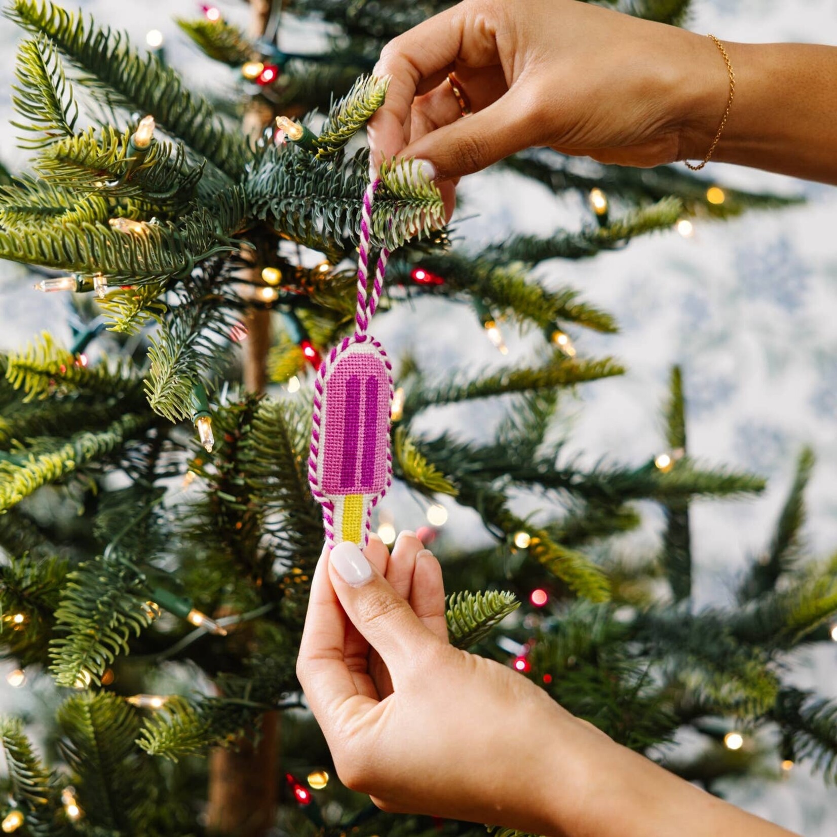 Furbish Needlepoint Ornaments