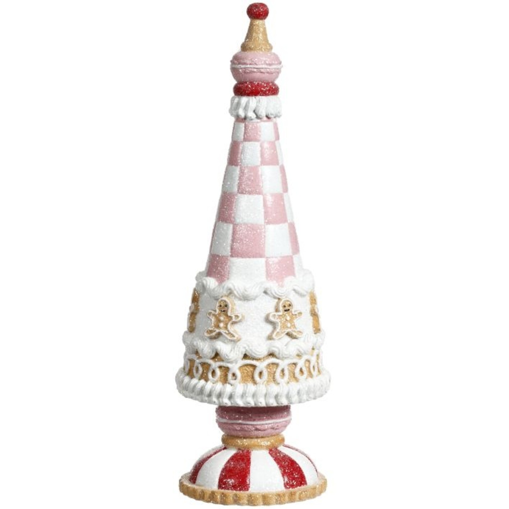 Mark Roberts Gingerbread Man Cone Tree