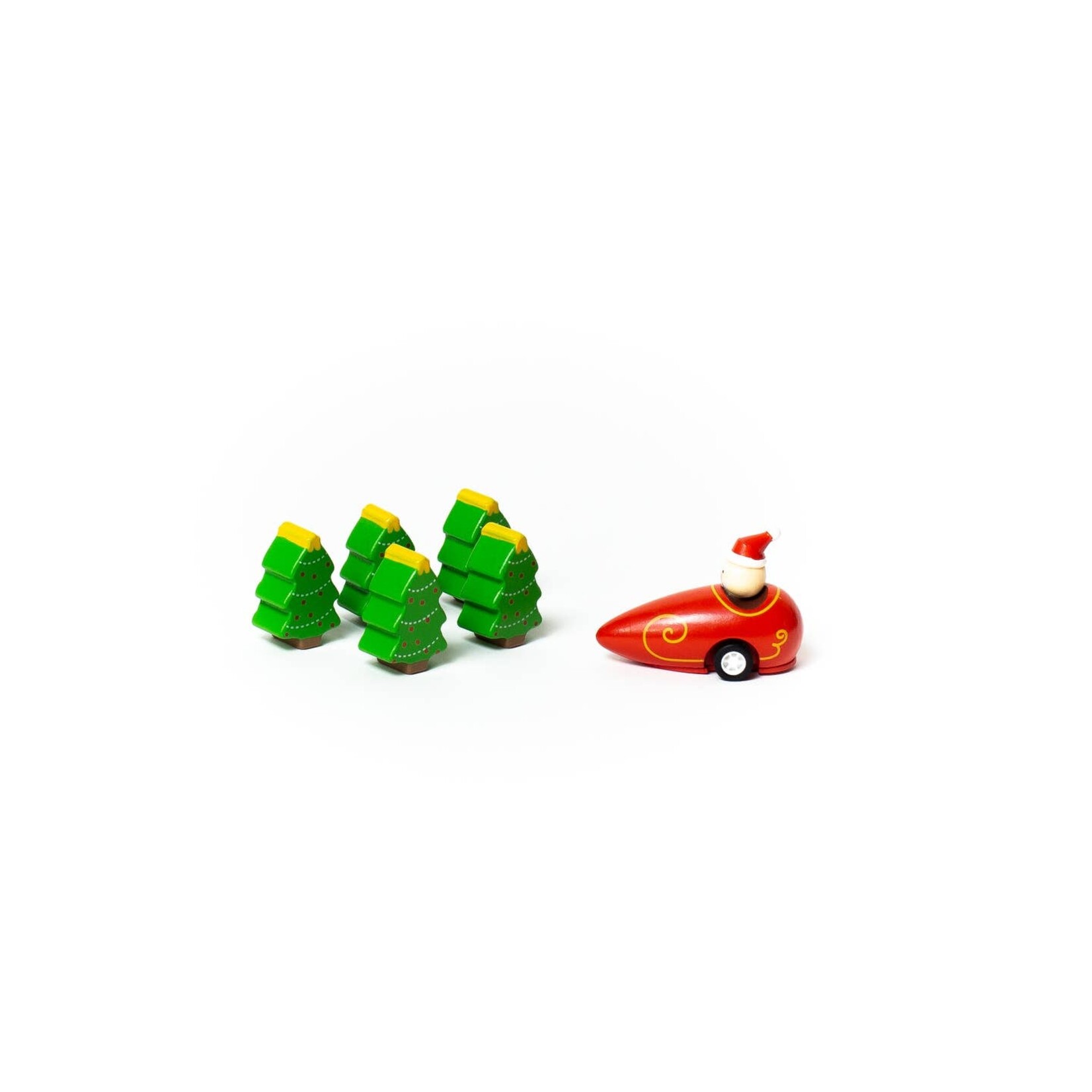 Jack Rabbit Creations Santa & Christmas Tree Bowling Game
