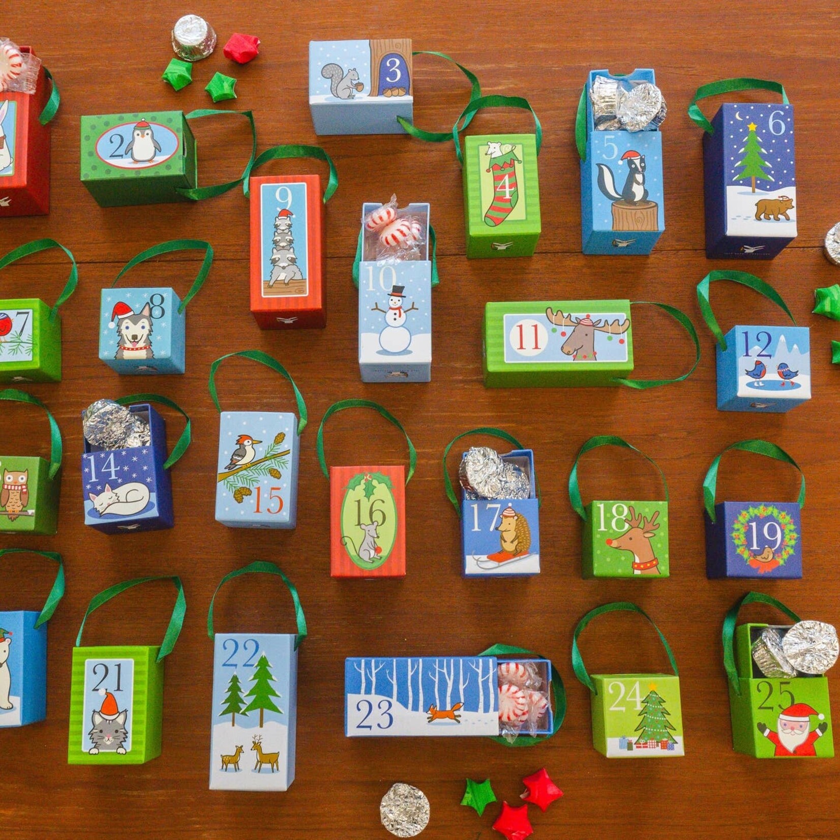 Jack Rabbit Creations Reusable Advent Calendar: Woodland Animals