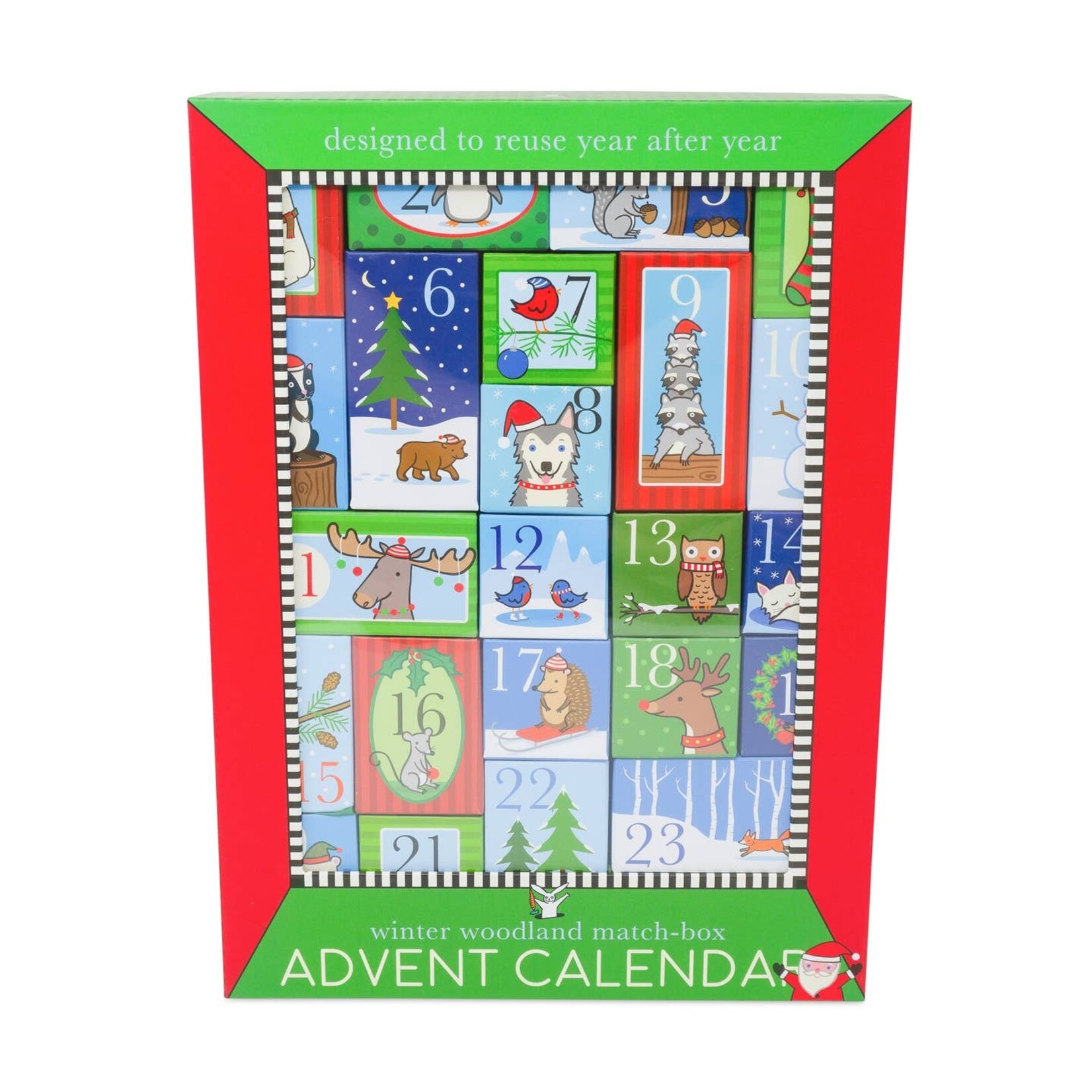 Jack Rabbit Creations Reusable Advent Calendar: Woodland Animals