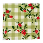 Deborah Rhodes Winter Berry Check Napkins (Set of 4)