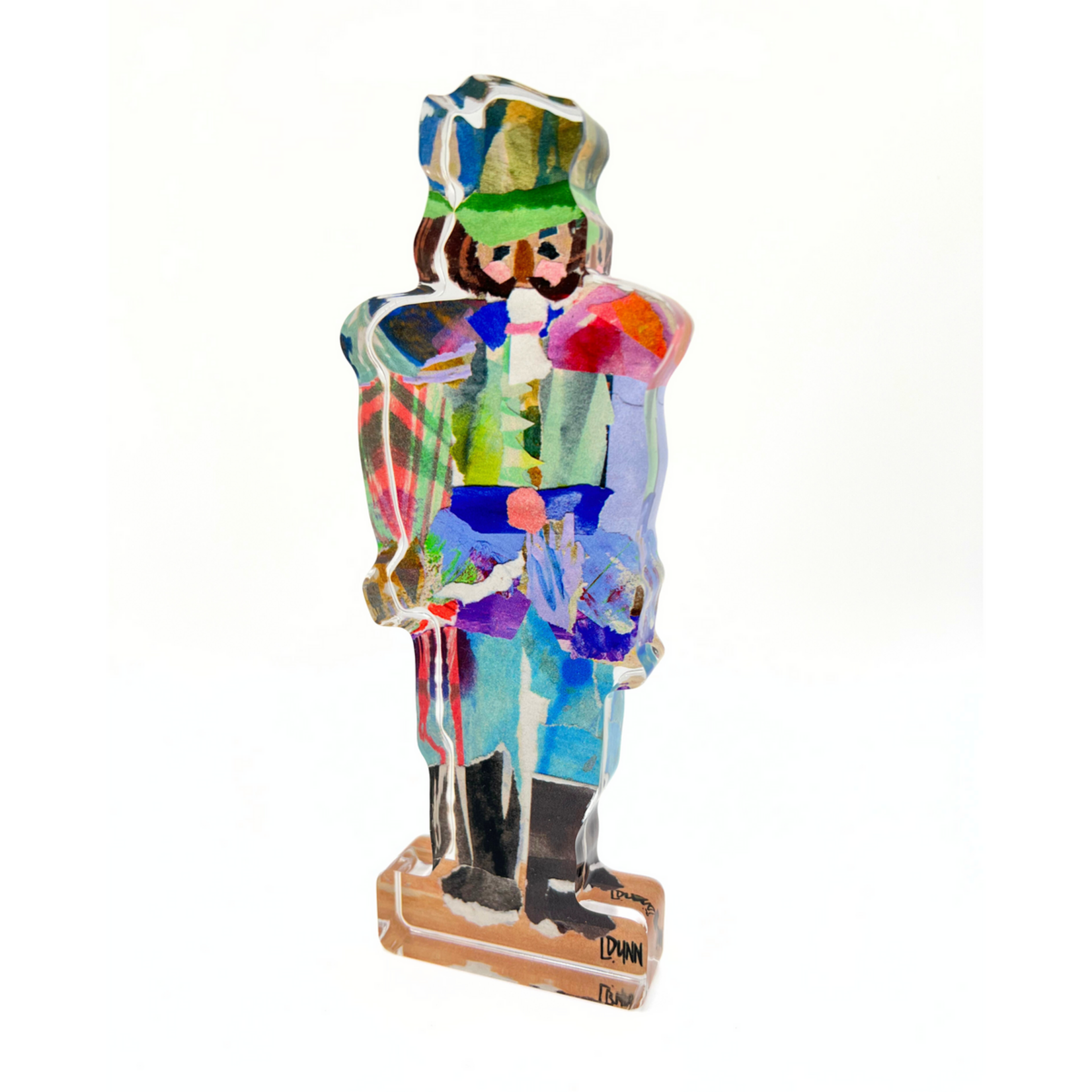 Lauren Dunn Nutcracker Acrylic Block