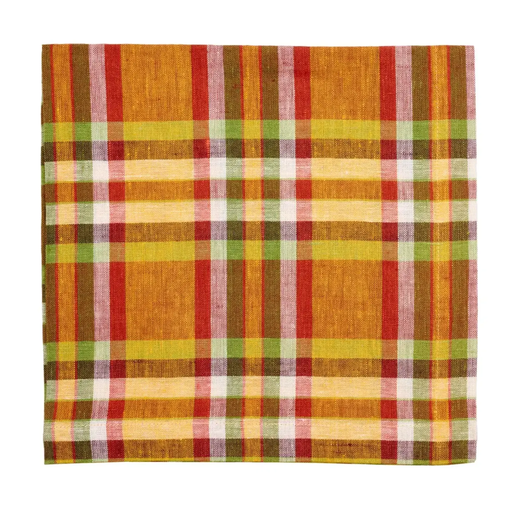 Deborah Rhodes Madras Napkins (Set of 4)