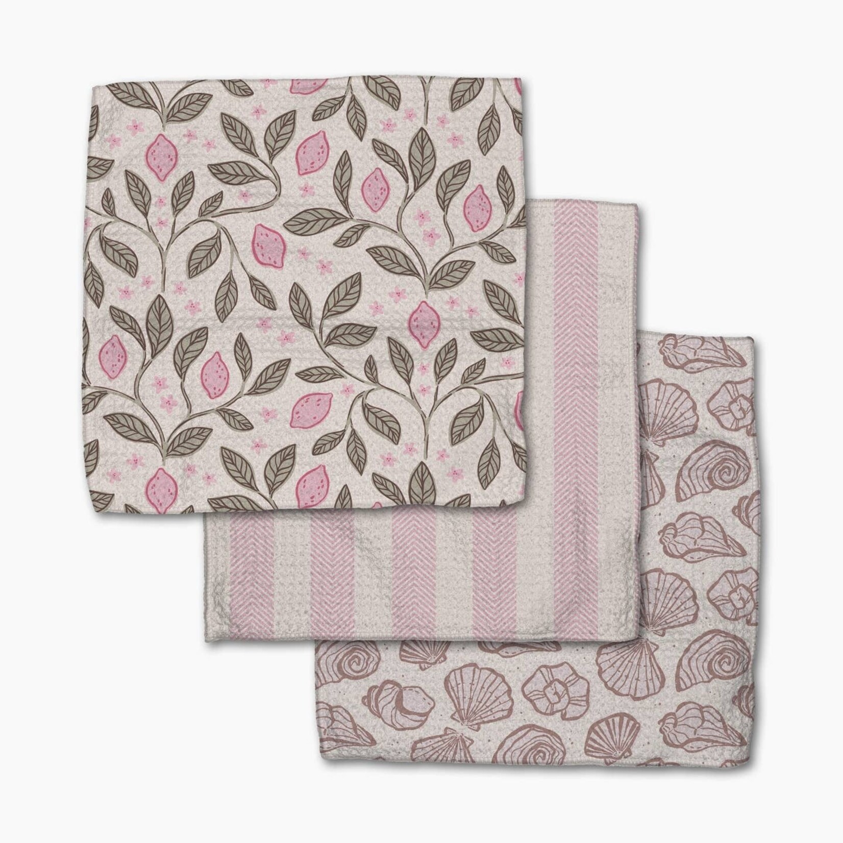 Geometry Geometry Dishcloths (Set of 3)