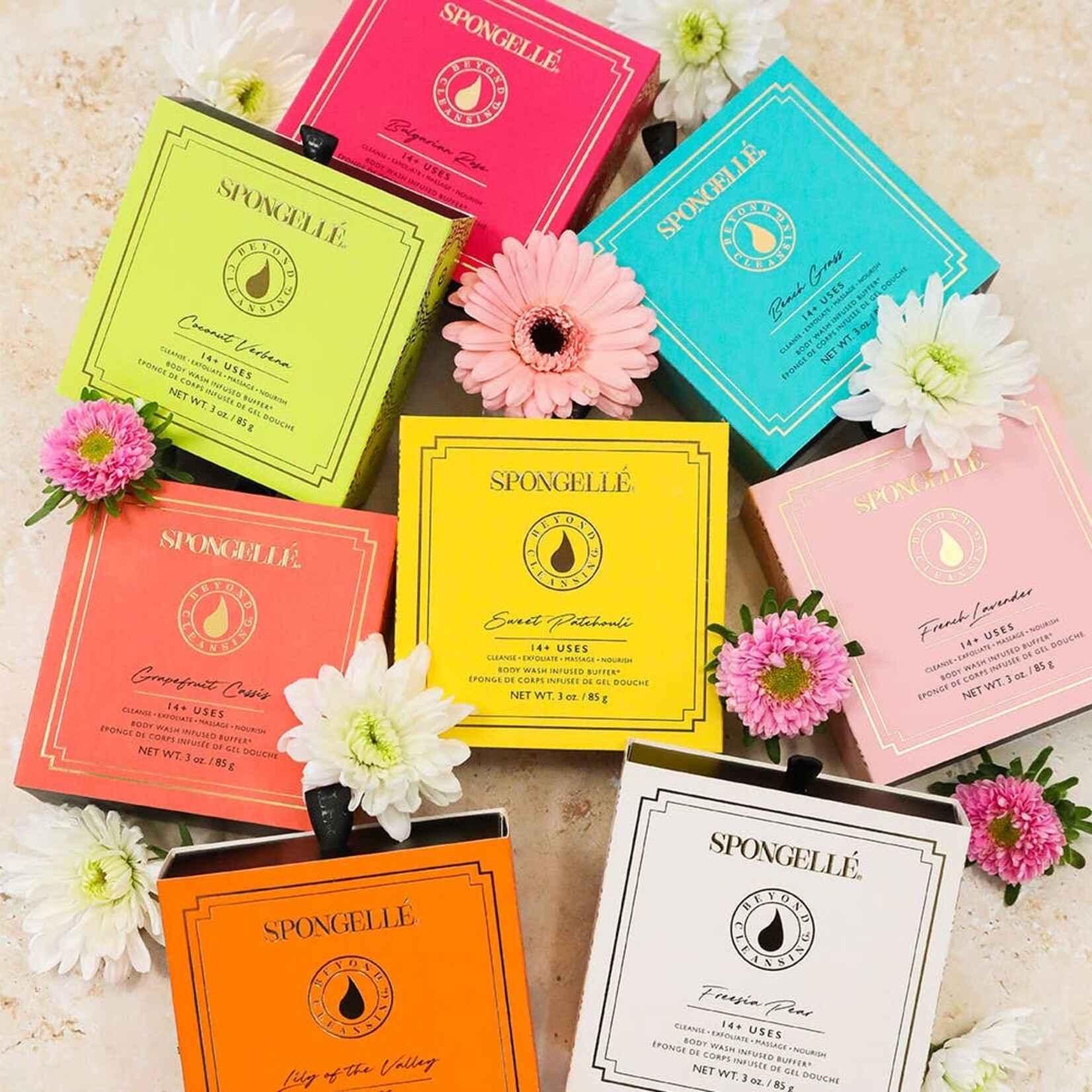 Spongelle Spongelle Boxed Flower Buffers