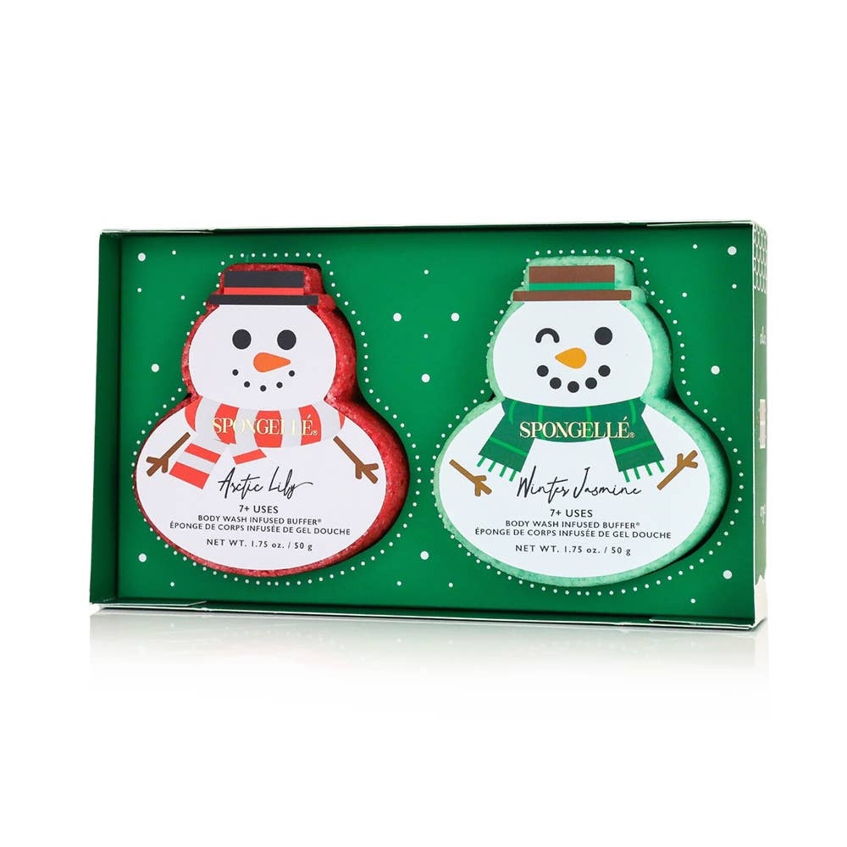 Spongelle Spongelle Let It Snow-man Buffer Gift Set