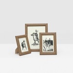 Pigeon and Poodle Witney Ostrich Frame in Oat Brown Leather - 4x6