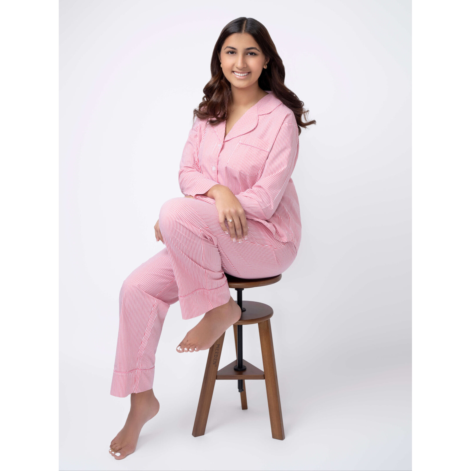 Denise Rae Pink Parade Long Sleeve PJ's