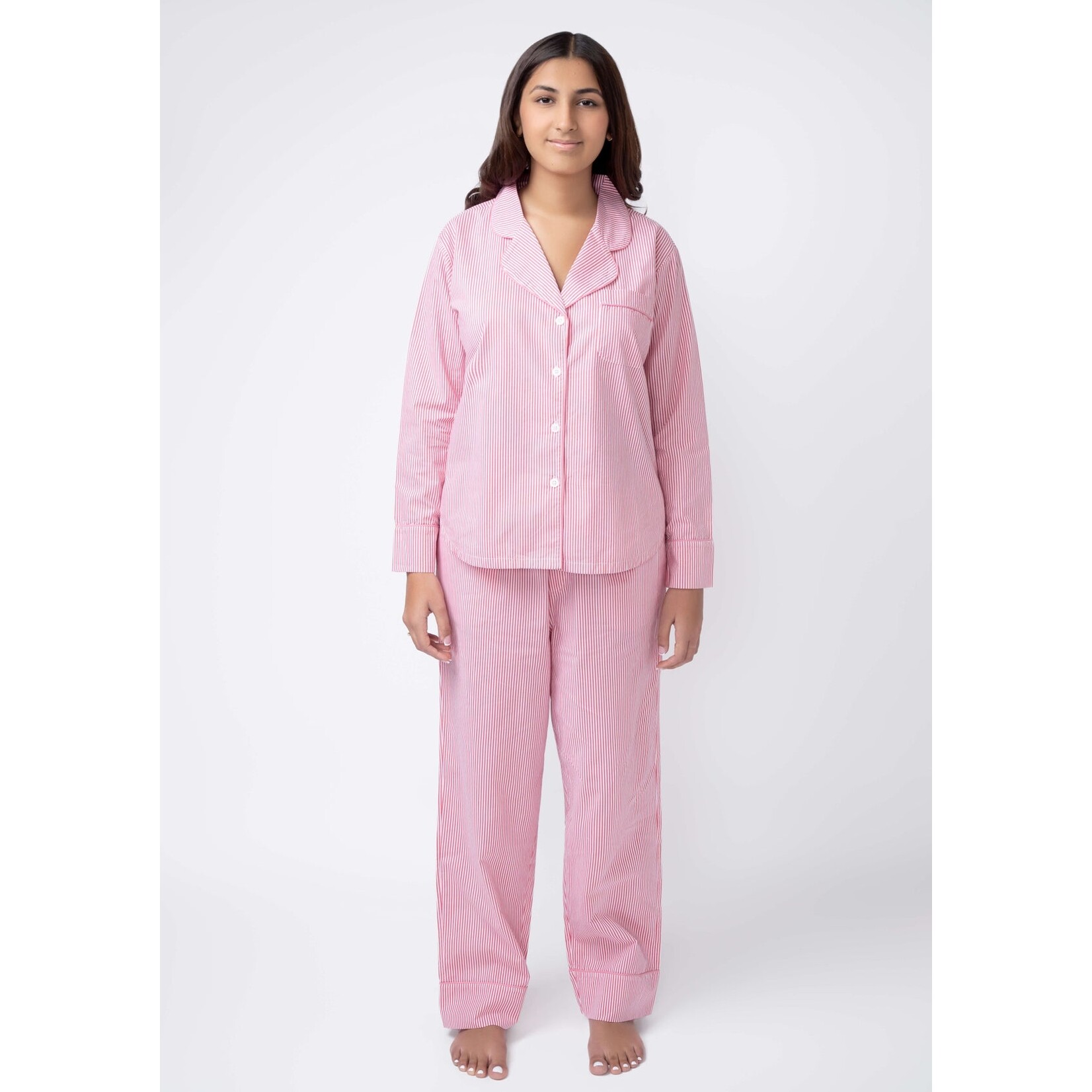 Denise Rae Pink Parade Long Sleeve PJ's