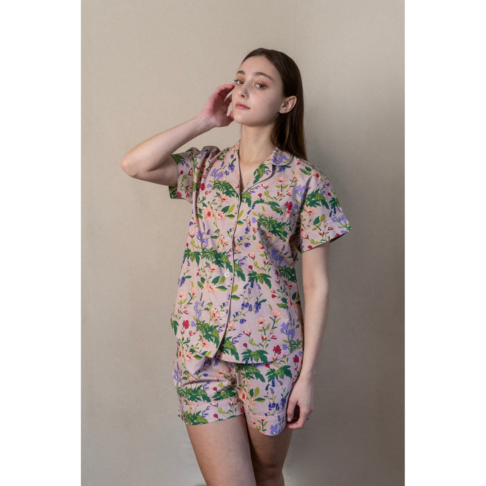 Denise Rae Garden in Rose Short Set PJ's