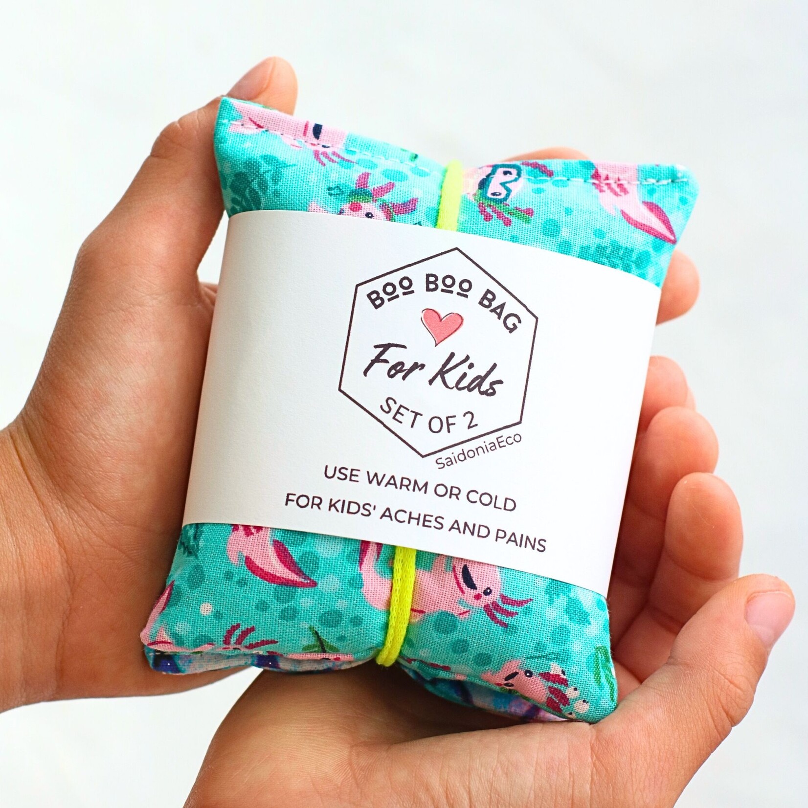 SaidoniaEco Boo Boo Bags - Hot/Cold Rice Packs