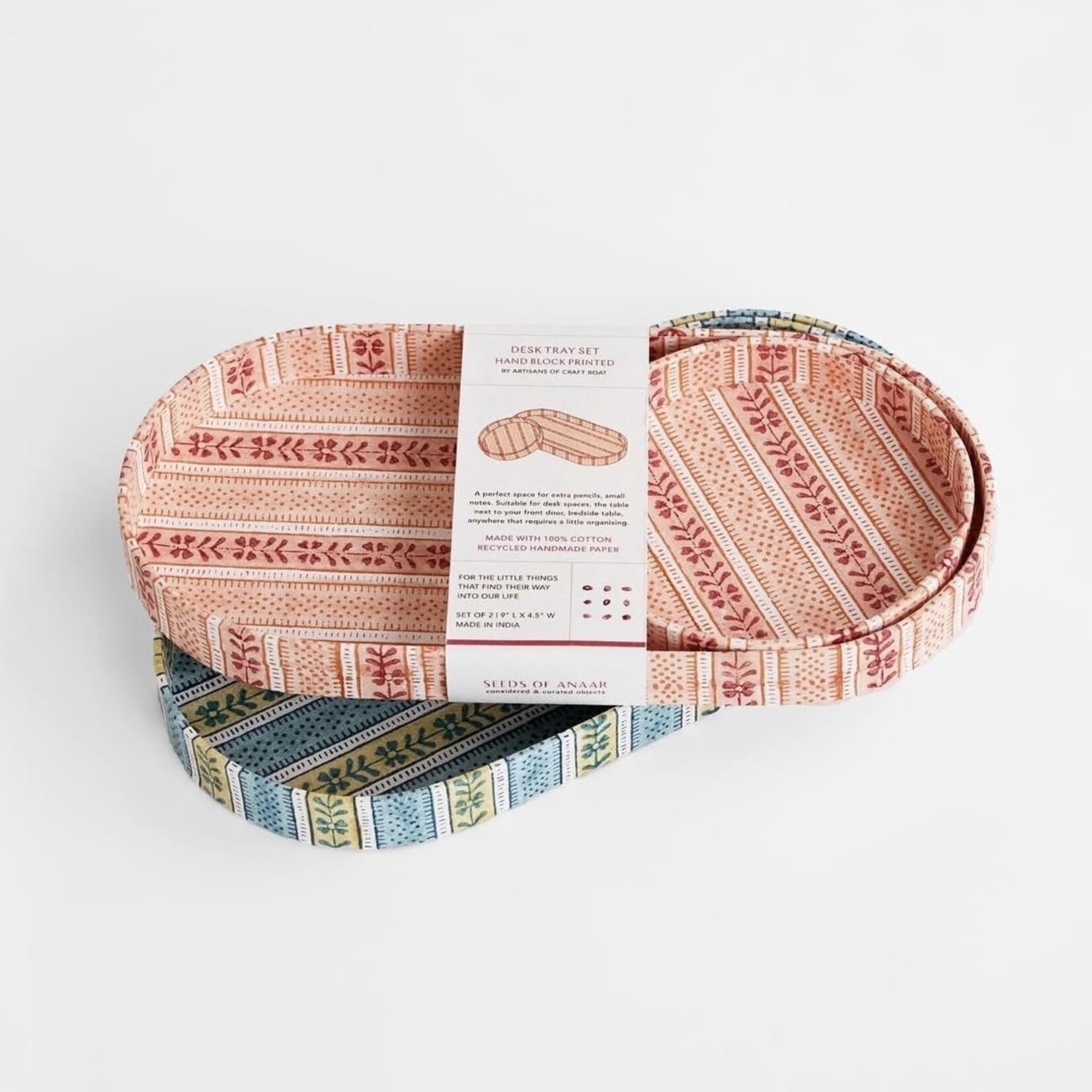 Craft Boat Artisan Tray Sets