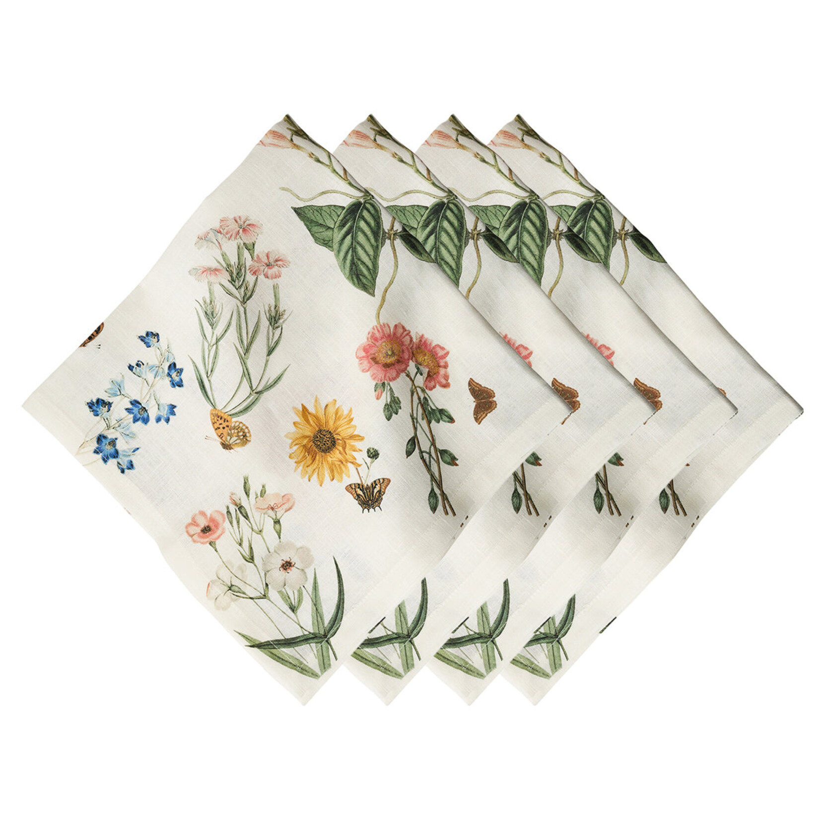 Juliska Floral Garden Napkins (Set of 4)