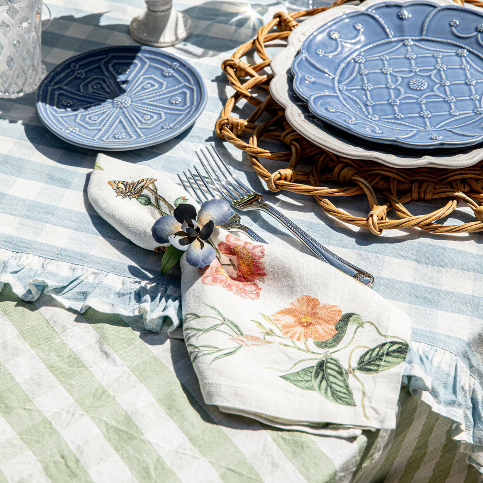 Juliska Floral Garden Napkins (Set of 4)