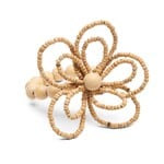 Deborah Rhodes Wooden Daisy Napkin Rings (Set of 4)