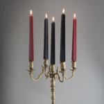 Green Tree Home Square Taper Candles (Set of 2) - 12"