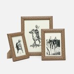 Pigeon and Poodle Witney Ostrich Frame in Oat Brown Leather