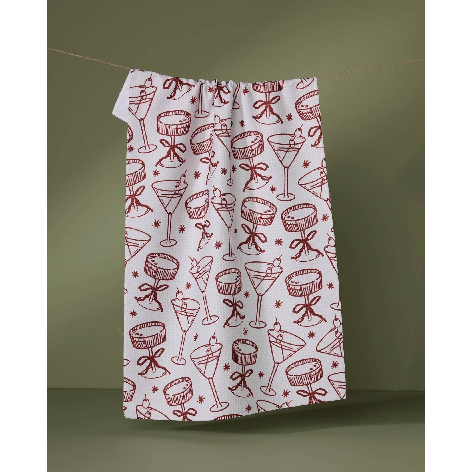 Geometry Geometry Holiday Tea Towels