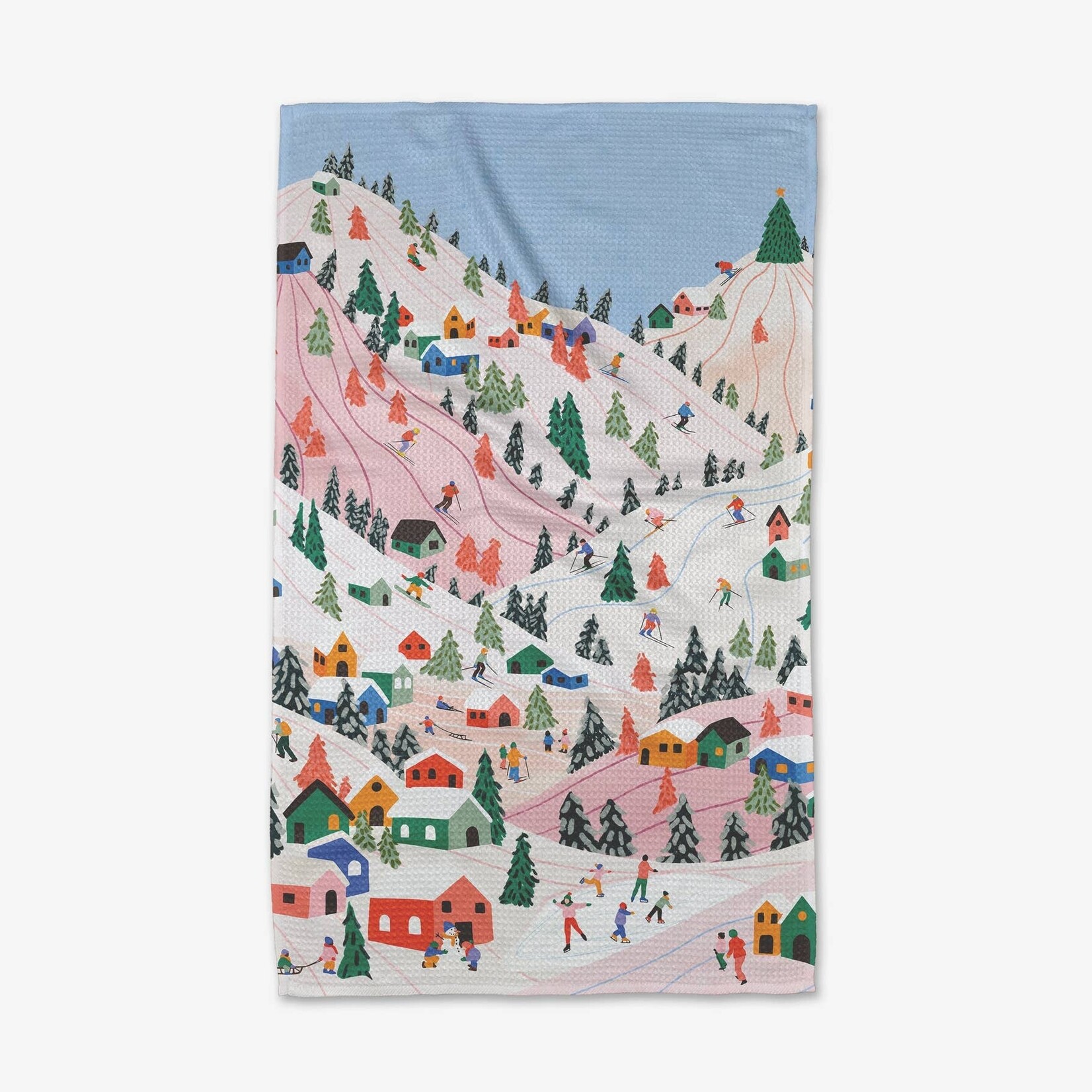 Geometry Geometry Holiday Tea Towels