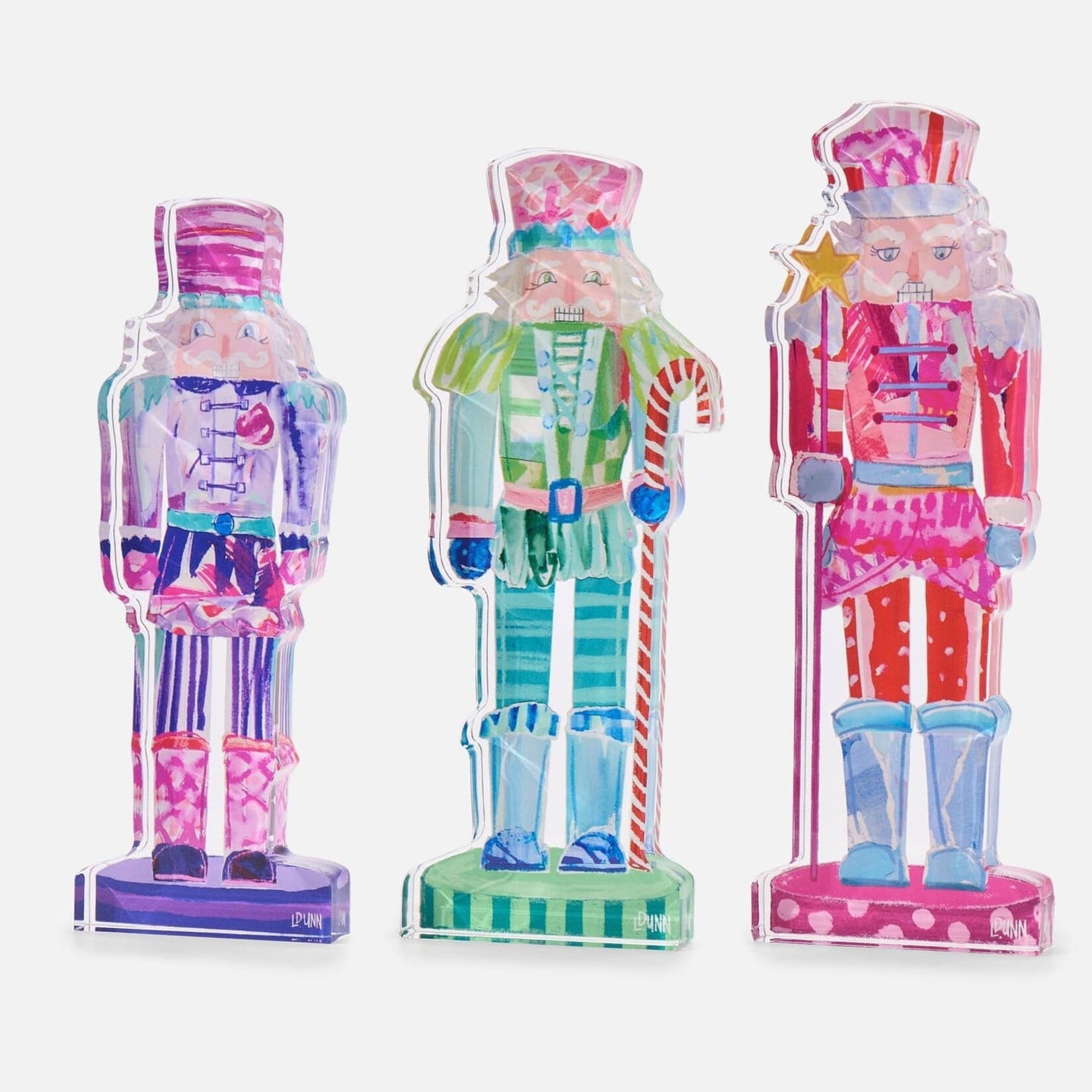 Lauren Dunn Nutcracker Acrylic Block