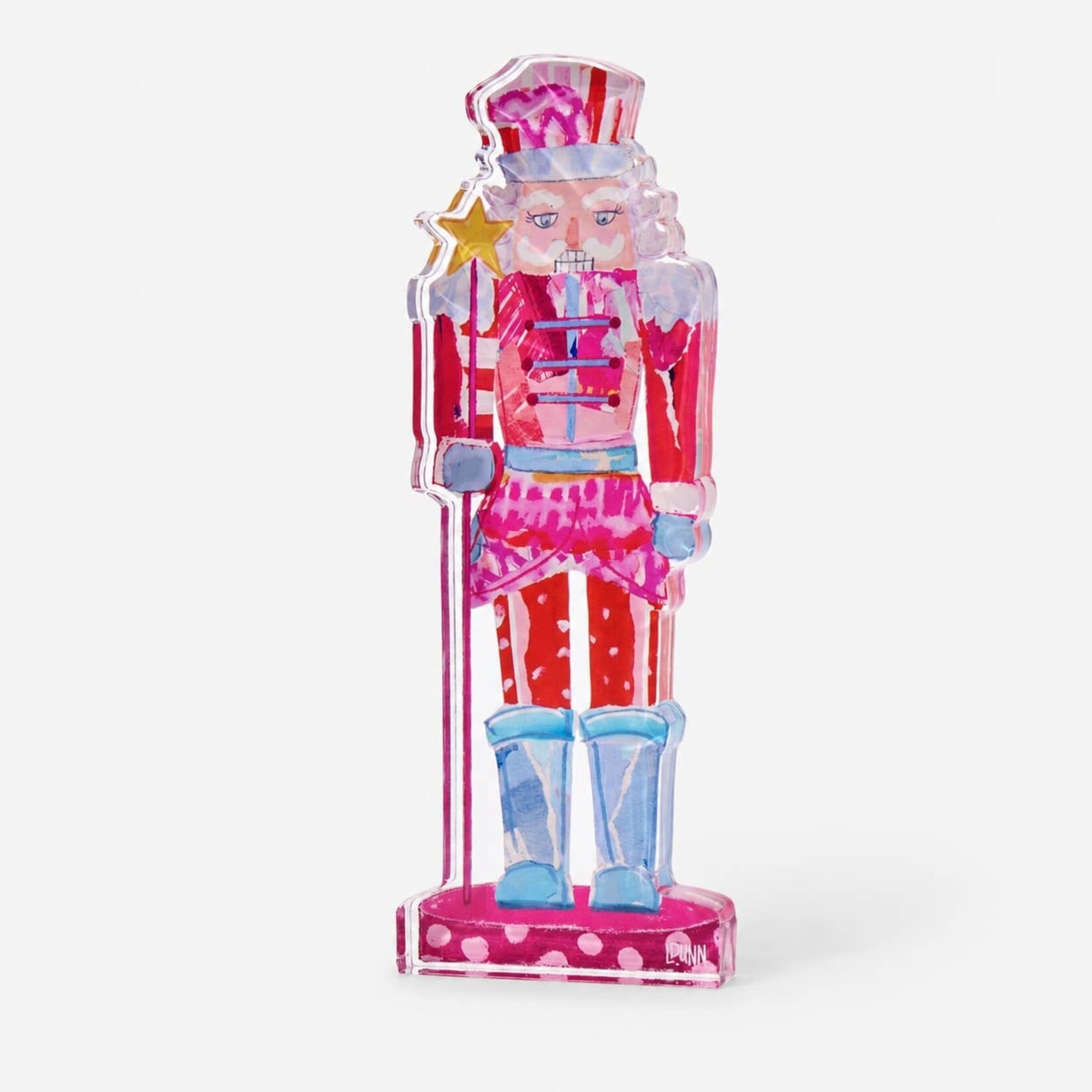 Lauren Dunn Nutcracker Acrylic Block