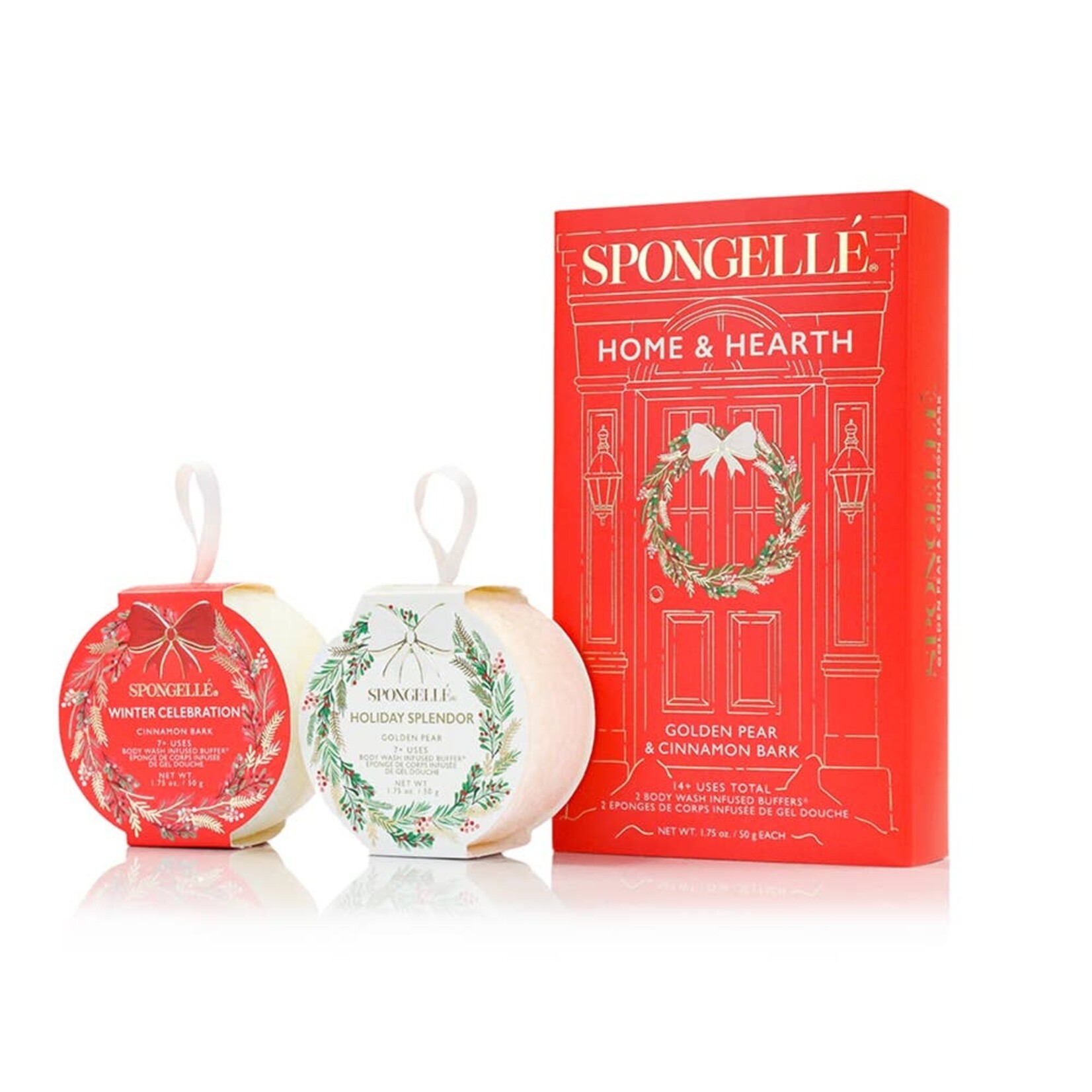 Spongelle Spongelle Holiday Wreath Buffers