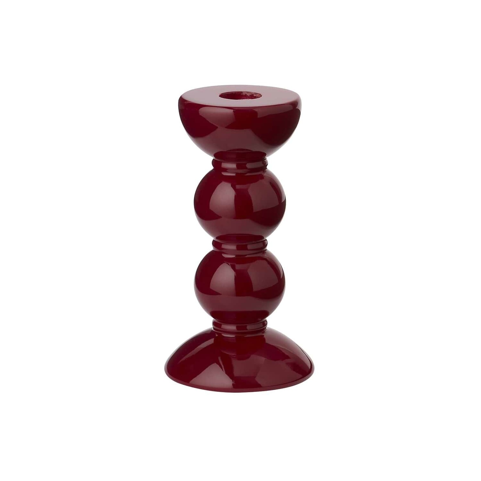 Addison Ross Lacquer Bobbin Candlesticks