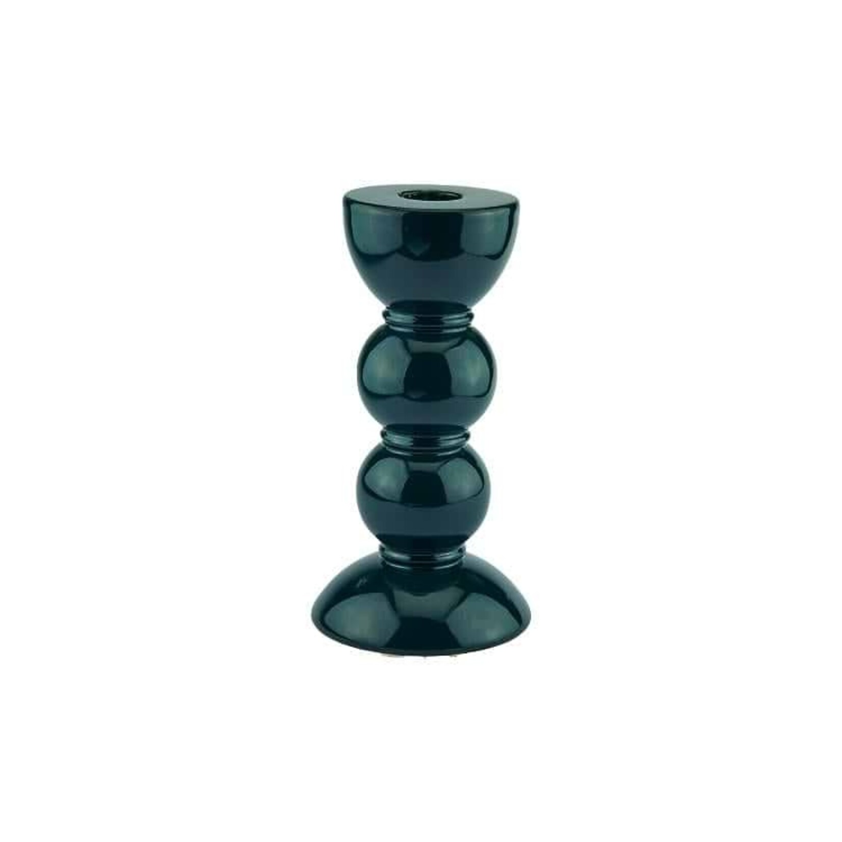 Addison Ross Lacquer Bobbin Candlesticks