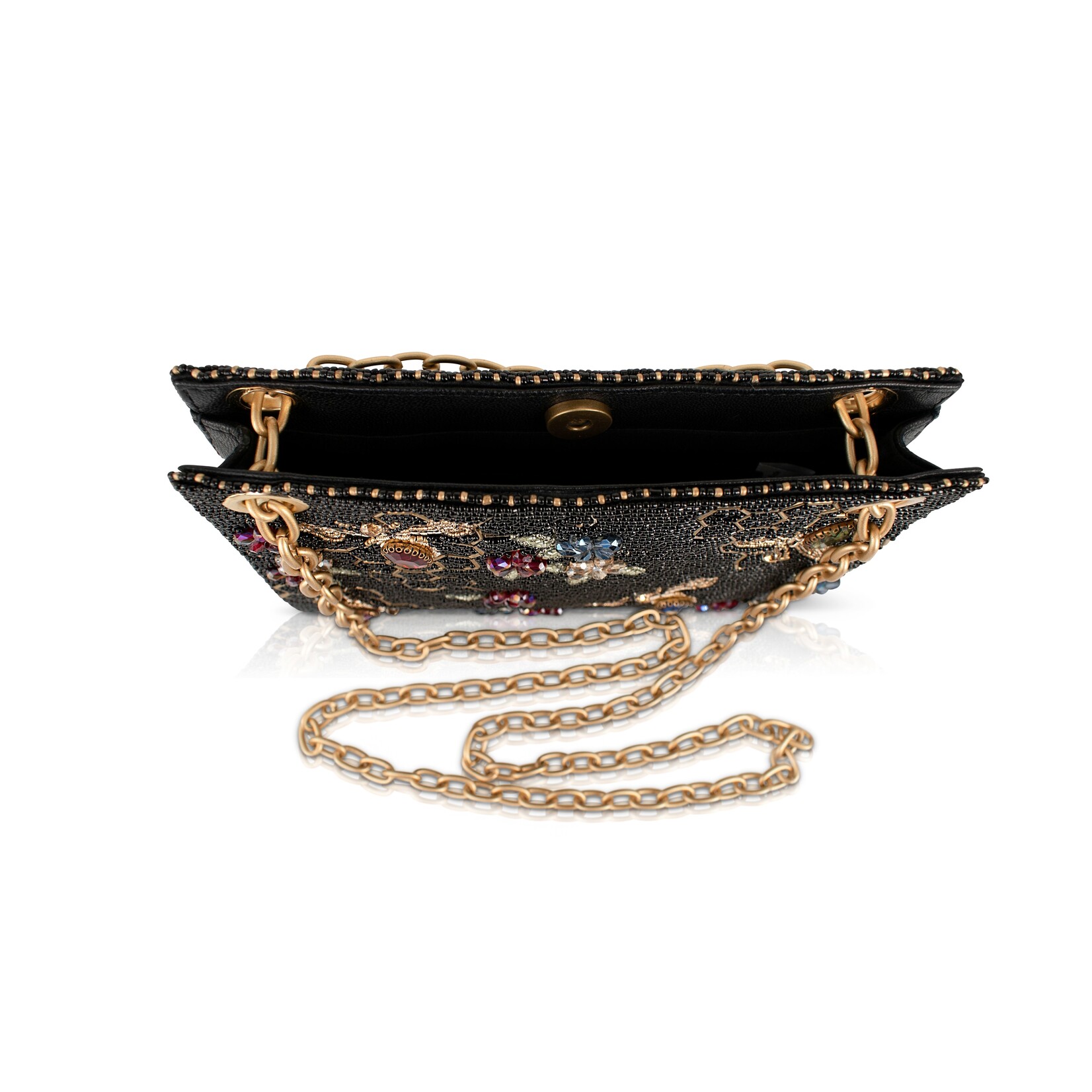 Mary Francis Haute Hive Bees and Honeycomb Handbag