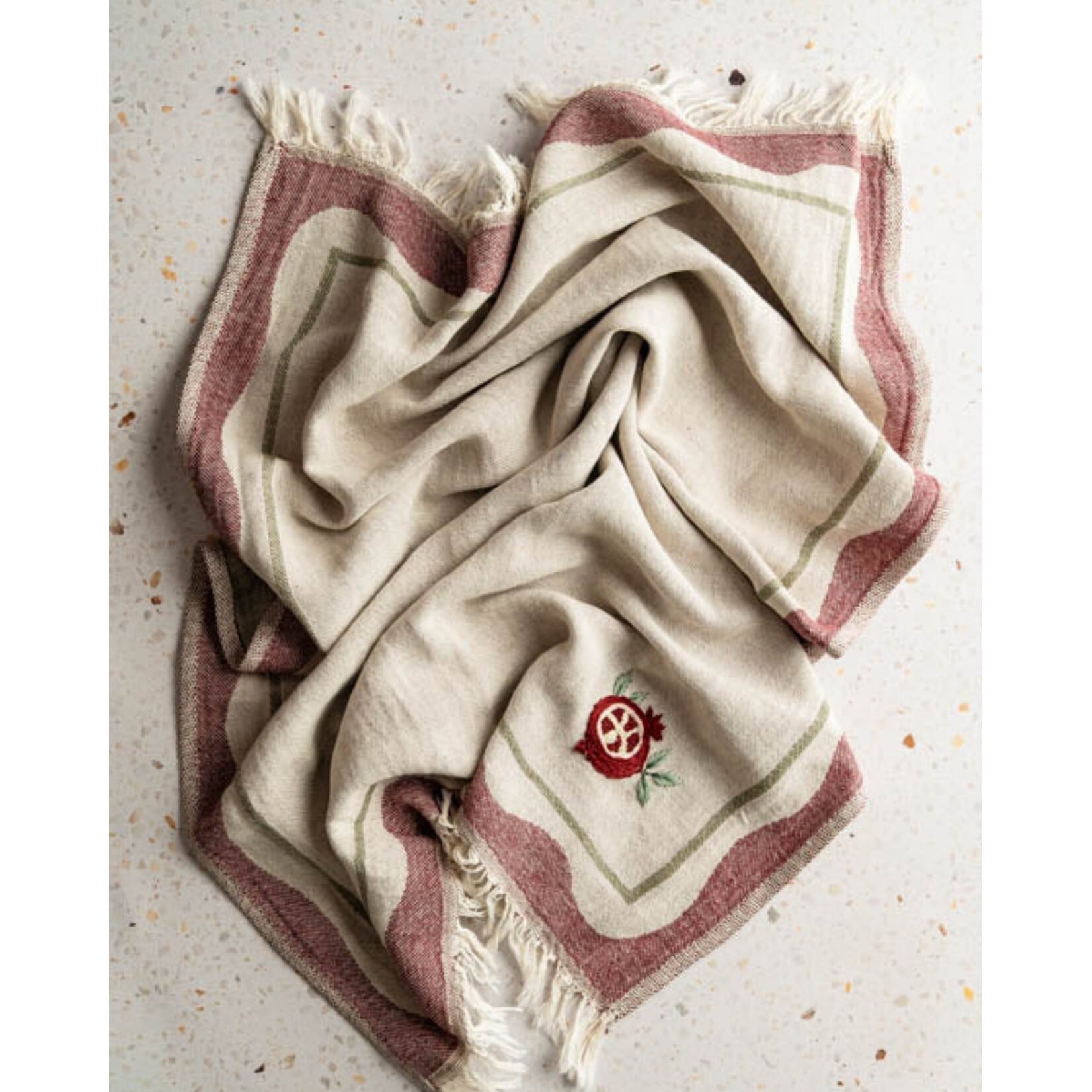 Olive & Loom Hand-Stitched Towel Sets