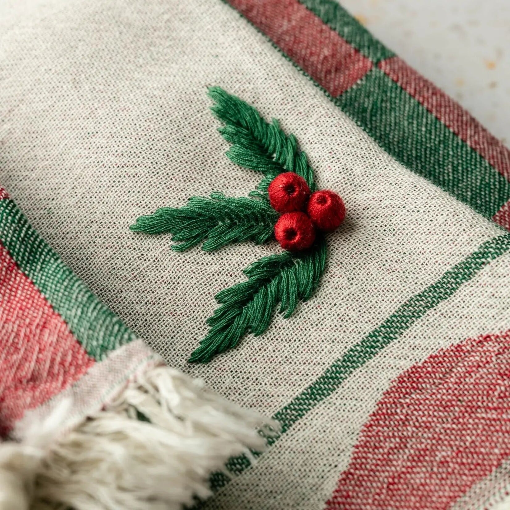 Olive & Loom Hand-Stitched Towel Sets