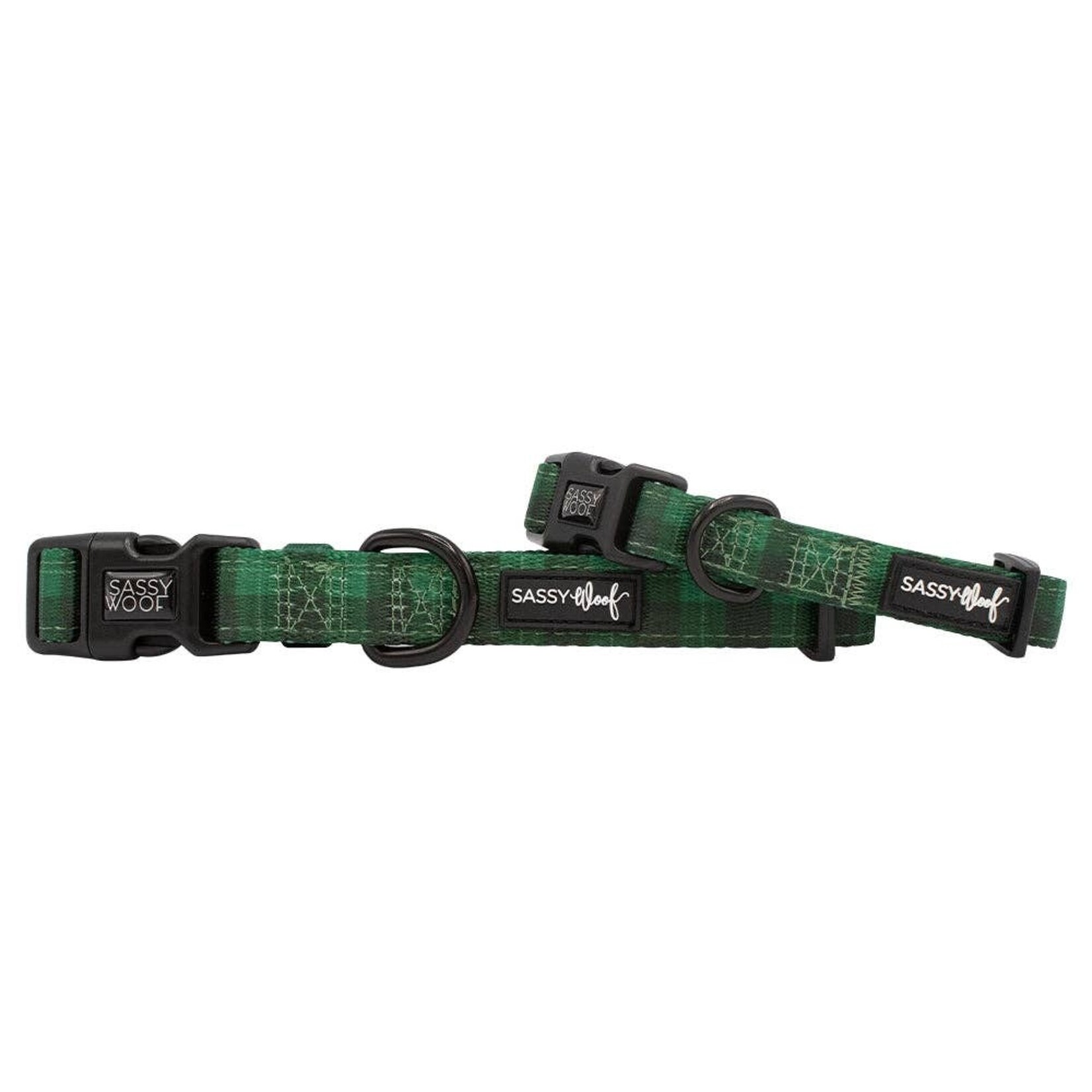 Sassy Woof Dog Collars & Leash in Barks of Holly