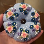 Quince Fables Embroidered Pincushions