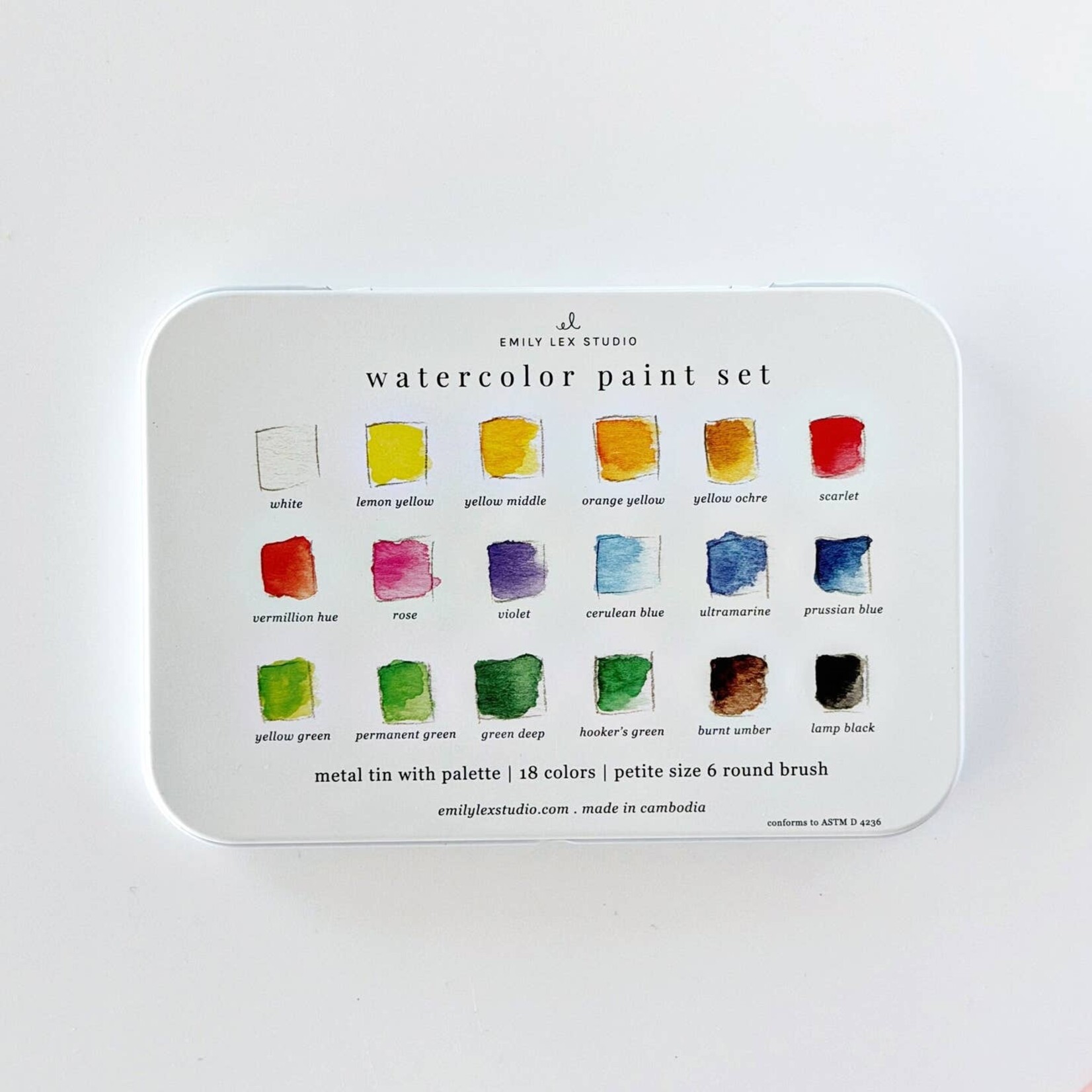 Emily Lex Studio Emily Lex Watercolor Paint Set