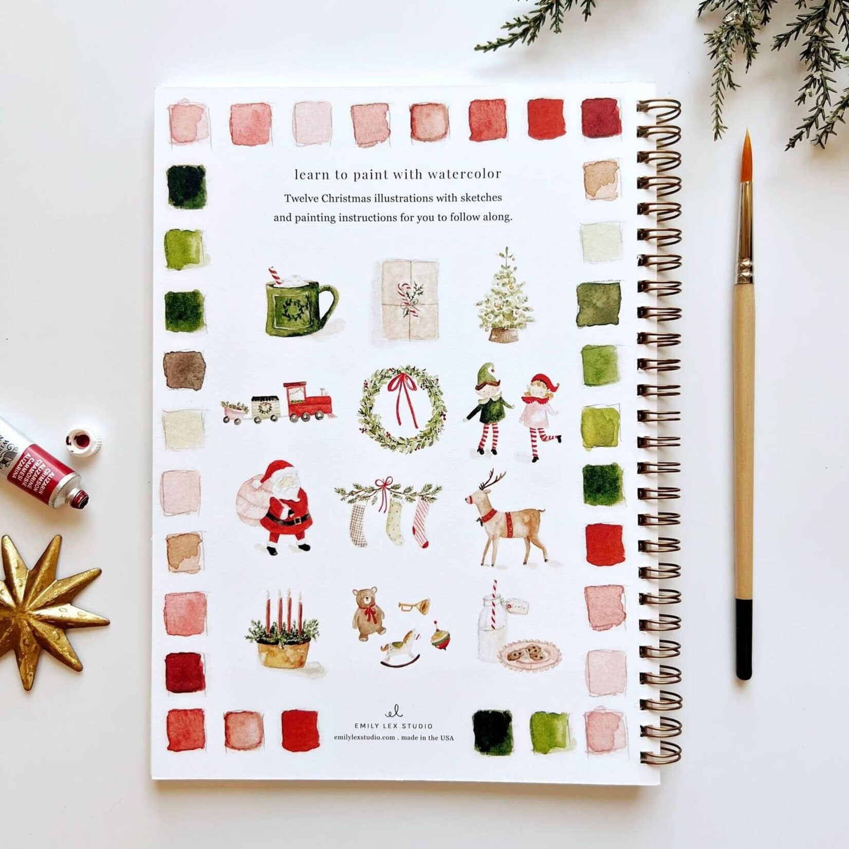 Emily Lex Studio Watercolor Workbooks (Seasonal)