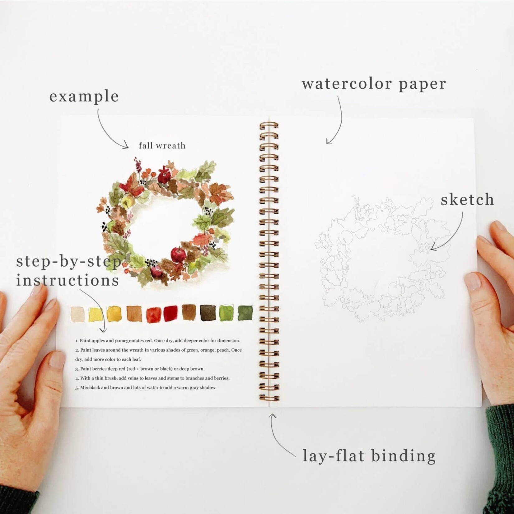 Emily Lex Studio Watercolor Workbooks (Seasonal)