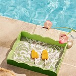 Addison Ross Palm Beach Scalloped Tray
