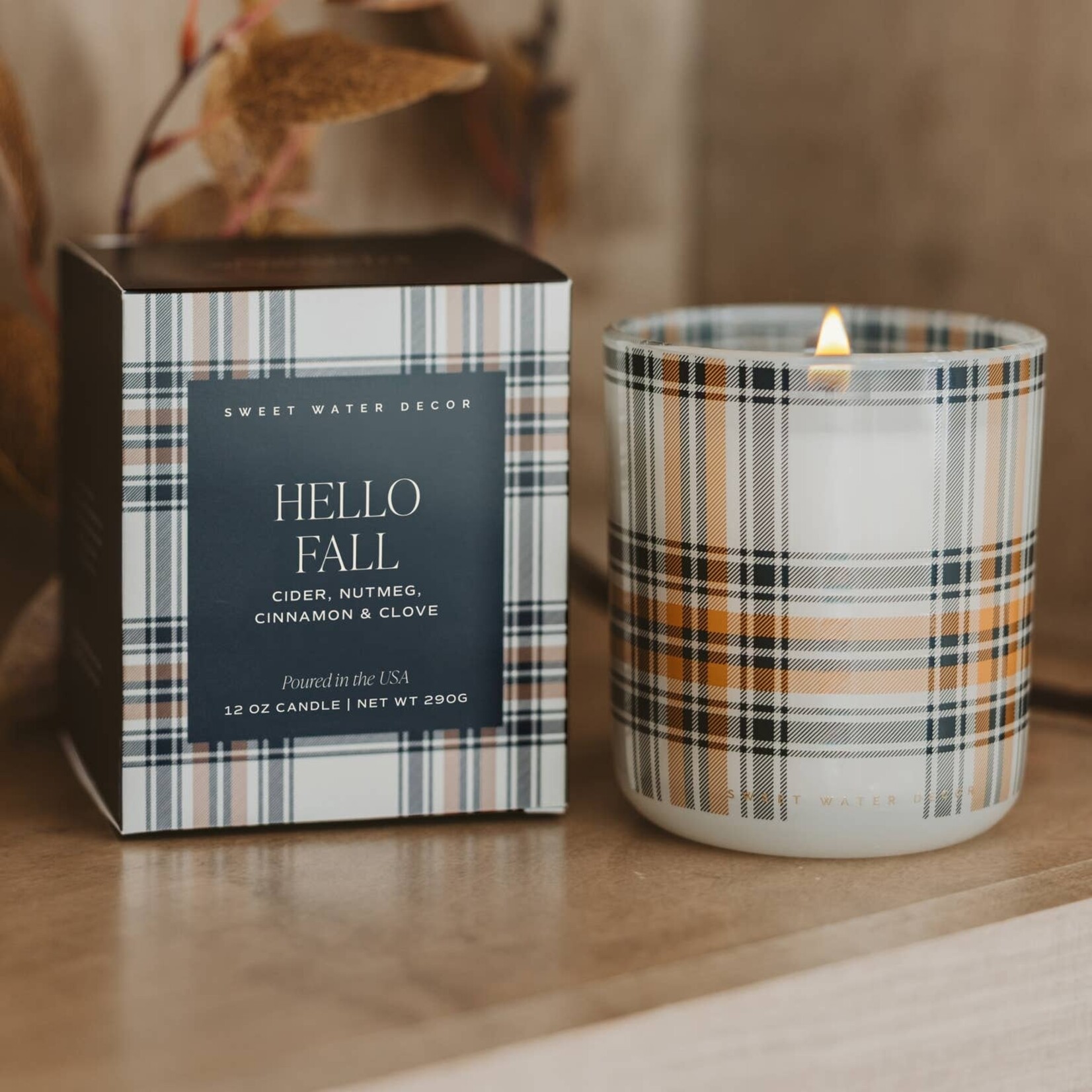 Sweet Water Decor Scents of Fall Boxed Candles