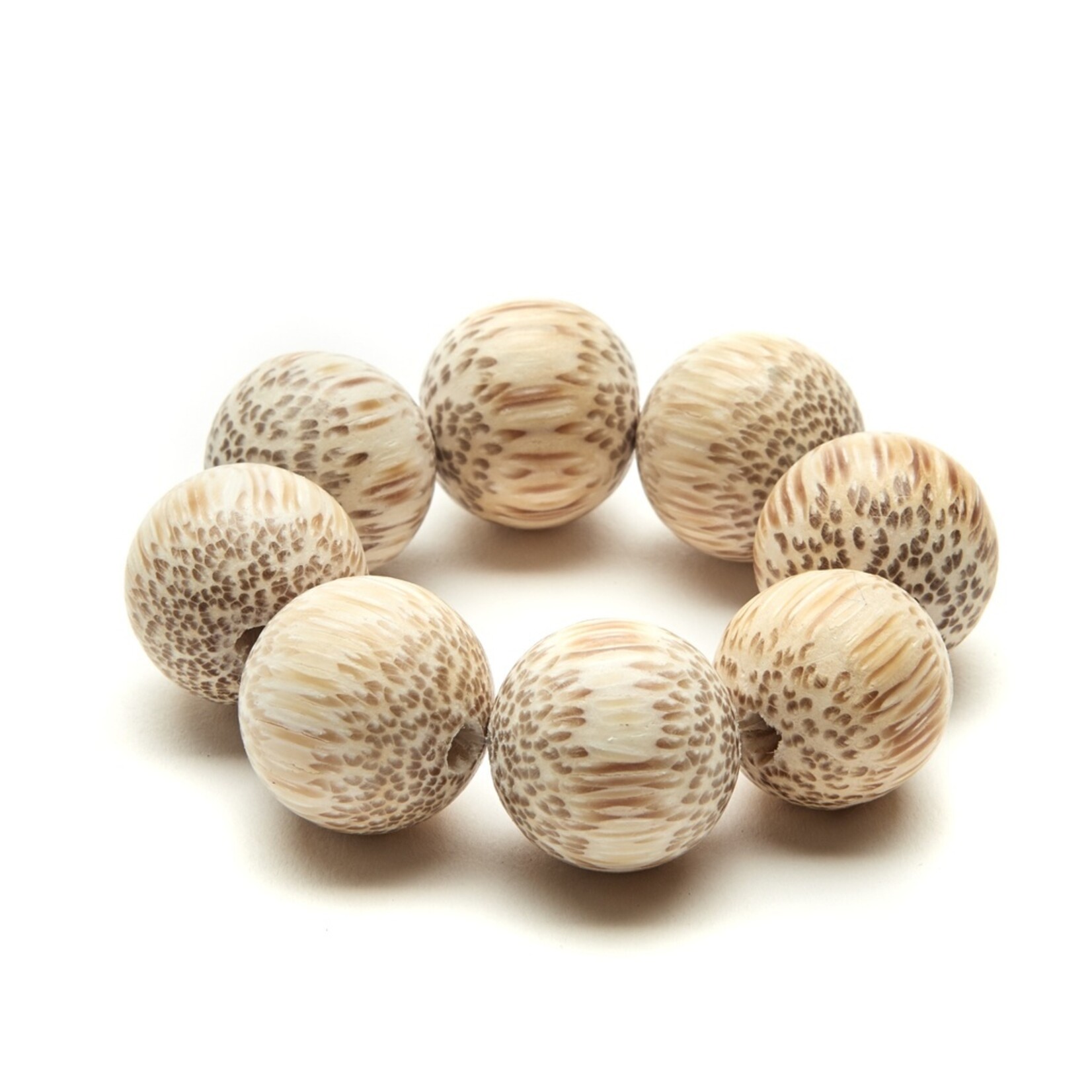Deborah Rhodes Cocoa Wood Napkin Rings (Set of 4)