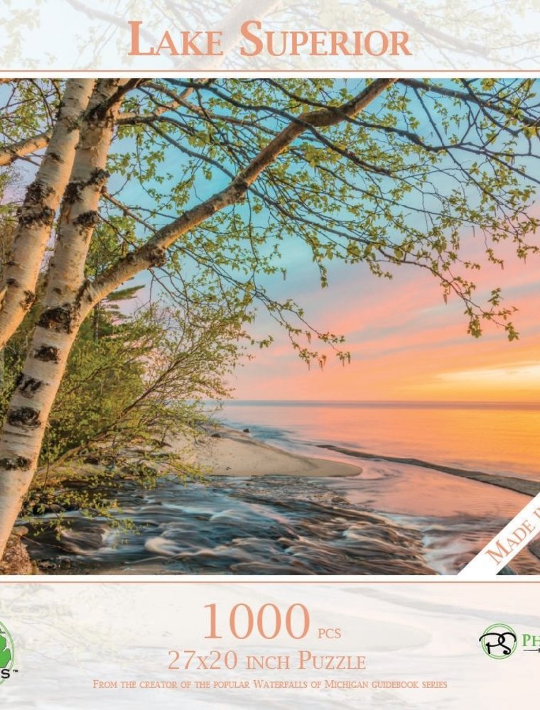 MI Puzzles 1000pc Lake Superior