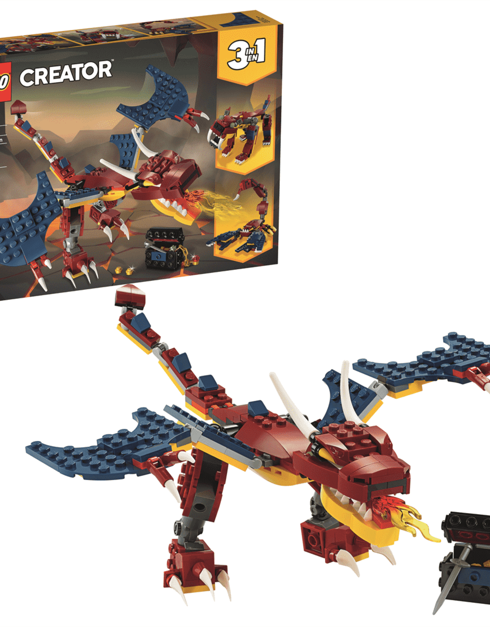 lego creator fire