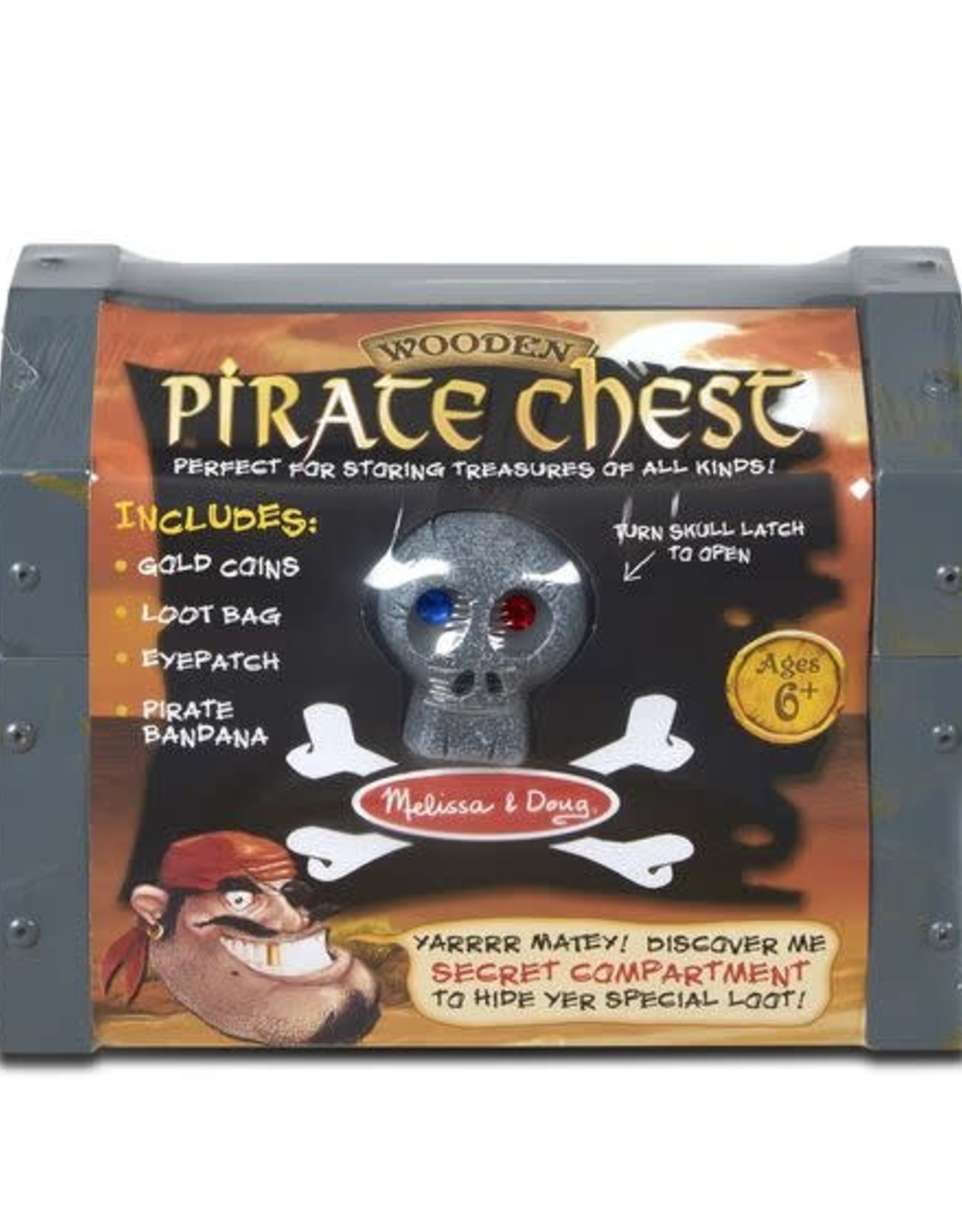 melissa & doug pirate chest