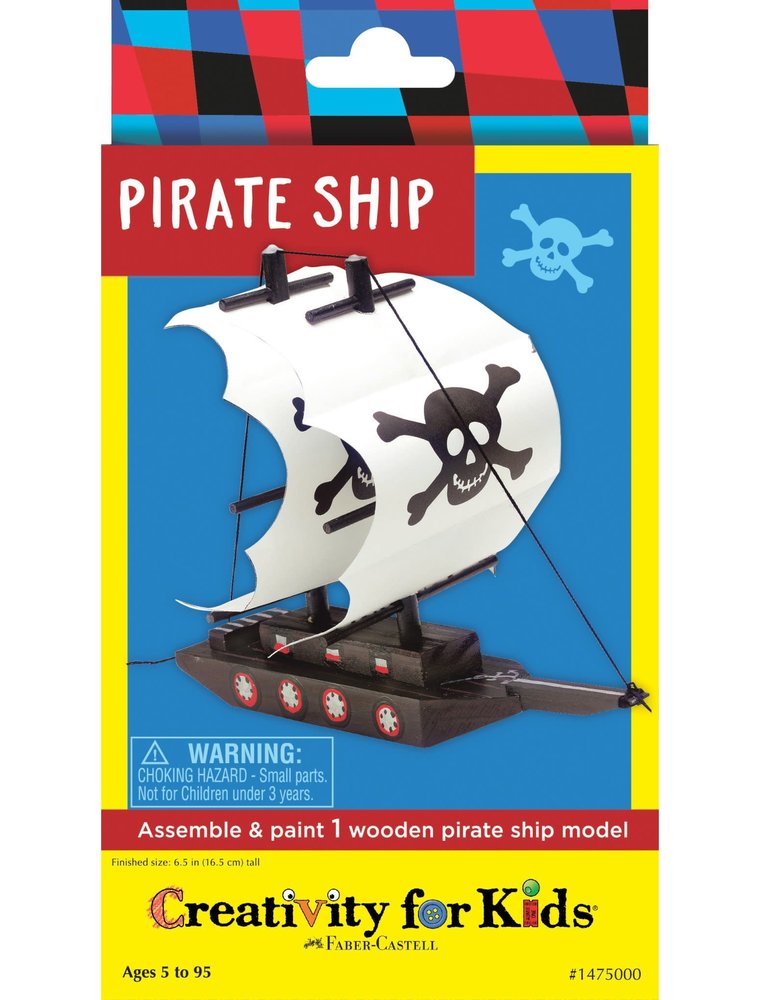 Faber-Castell Craft Kit Mini Pirate Ships