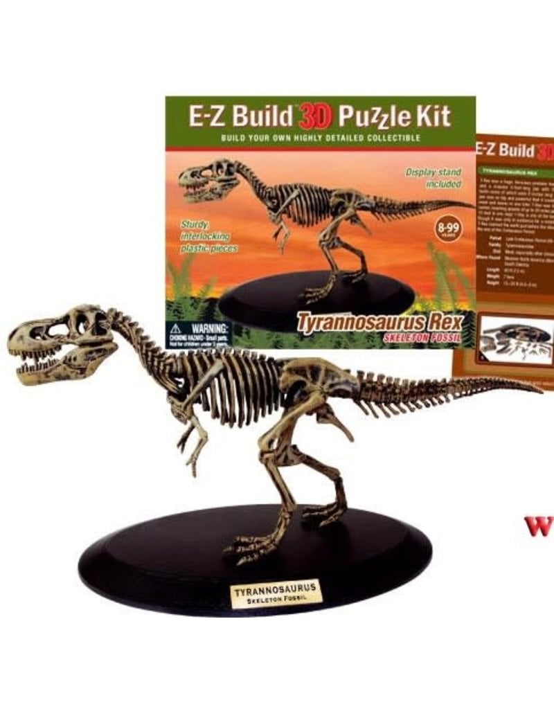 T- Rex - Puzzle 3D Som (6+) – ambar