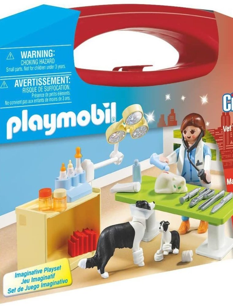 Playmobil PM Carry Case Vet Visit