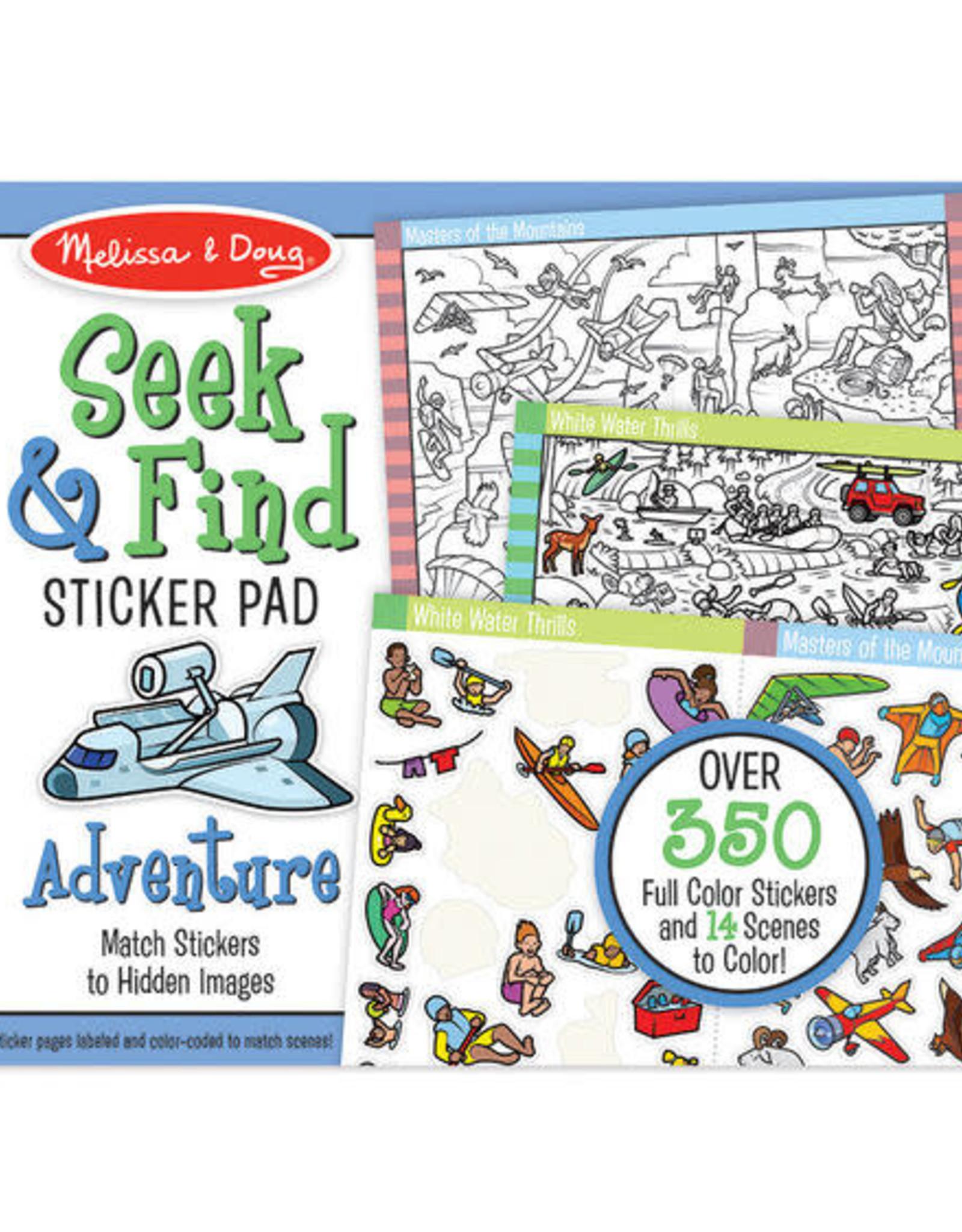 Melissa & Doug MD Seek & Find Sticker Pad Adventure