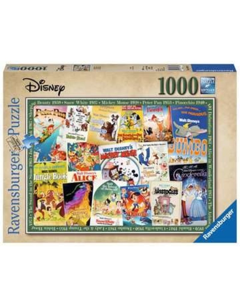 Ravensburger 1000pc Disney Vintage Movie Posters