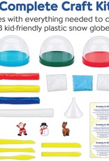 Creativity for Kids Craft Kit Holiday Snow Globes